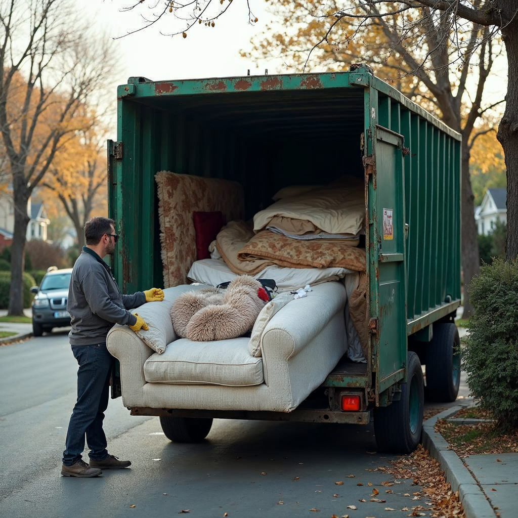 Sperrmüll richtig entsorgen: Wann lohnt sich ein Container und was darf hinein?
