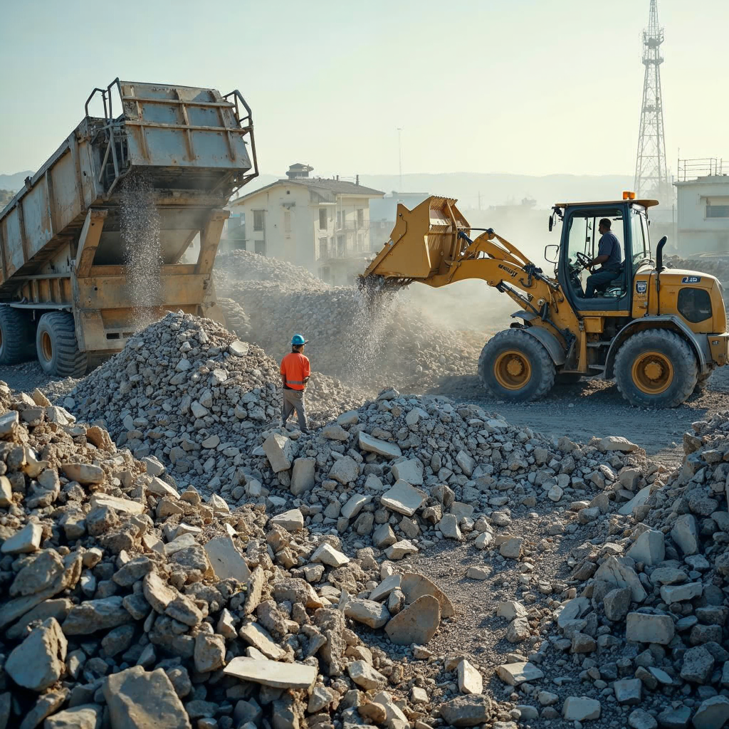 Vom Abfall zur Ressource: Die Bedeutung der Kreislaufwirtschaft bei Bauabfällen